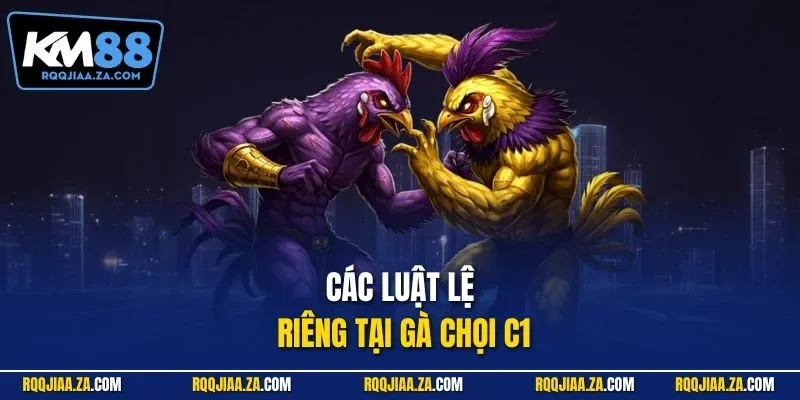 Các luật lệ riêng tại gà chọi C1